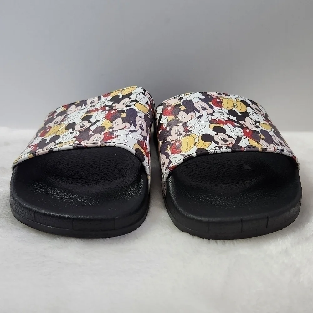 DISNEY Mickey Mouse Graphic Slides Sandals Kids Size 2-3 Unisex